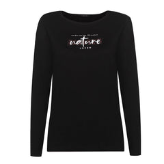 SORA - DÁMSKE TRIČKO S DLHÝM RUKÁVOM ZO 100 % BAVLNY