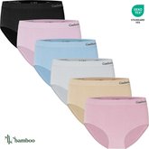 BAMBOO MIDI™ – BEZŠVAJOVÁ MIDI SPODNÁ BIELIZEŇ 6 V 1 (BALENIE PO 6 KS) - 2,49 € za ks