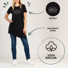 DÁMSKA KRÁTKA TUNIKA 100% BAVLNA - COMFINA