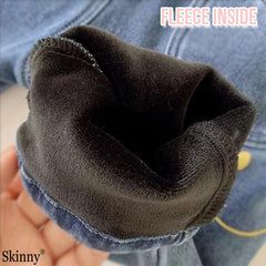 SKINNY® - ZIMNÉ TEPLÉ DŽÍNSY