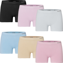 BAMBOOSOFT™ – 6-V-1 BEZŠVAJOVÁ BAMBUSOVÁ SPODNÁ BIELIZEŇ (SADA 6 KS) - 2,49 € za ks