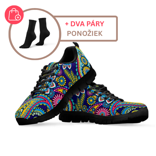 BOHOSTEP™ – DÁMSKE FAREBNÉ TENISKY