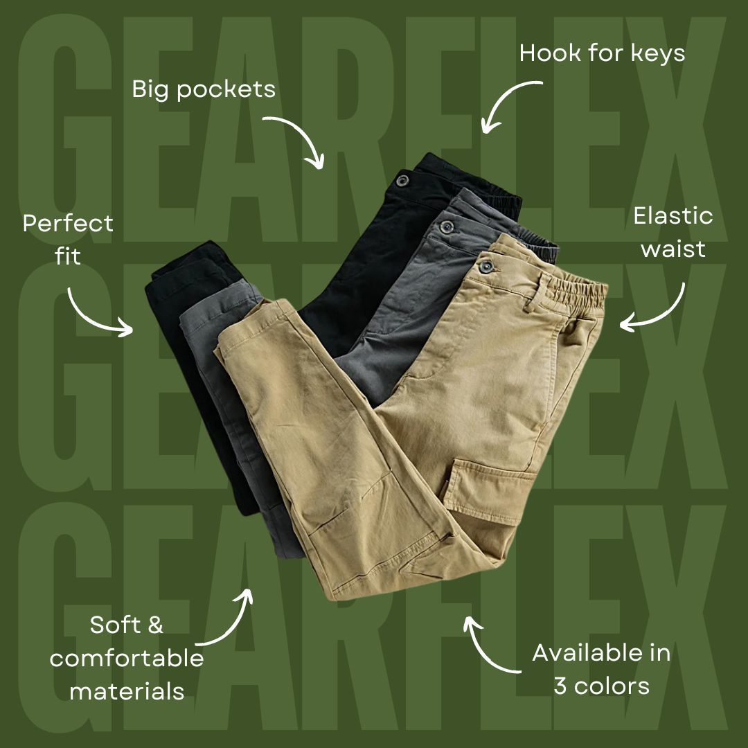 GEARFLEX™ – PÁNSKE CARGO NOHAVICE