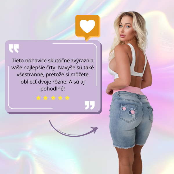 PATCHFUSION - DÁMSKE KRÁTKE NOHAVICE