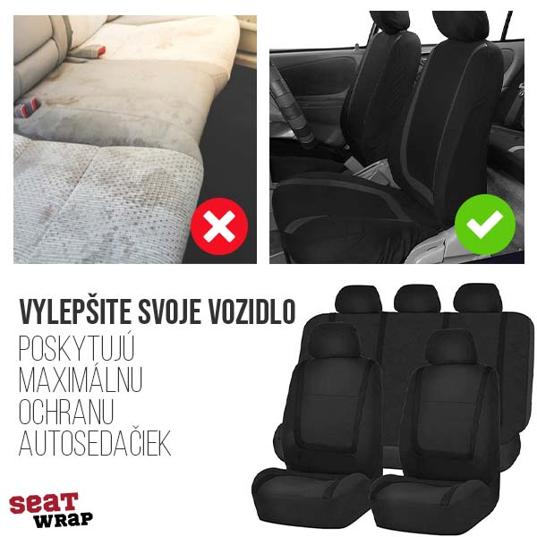 SEATWRAP® - UNIVERZÁLNE AUTOPOŤAHY