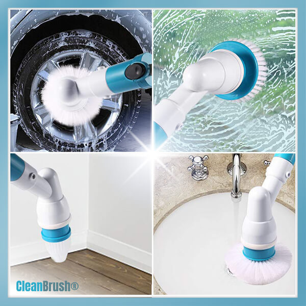CLEANBRUSH® BEZDRÔTOVÁ ČISTIACA KEFA