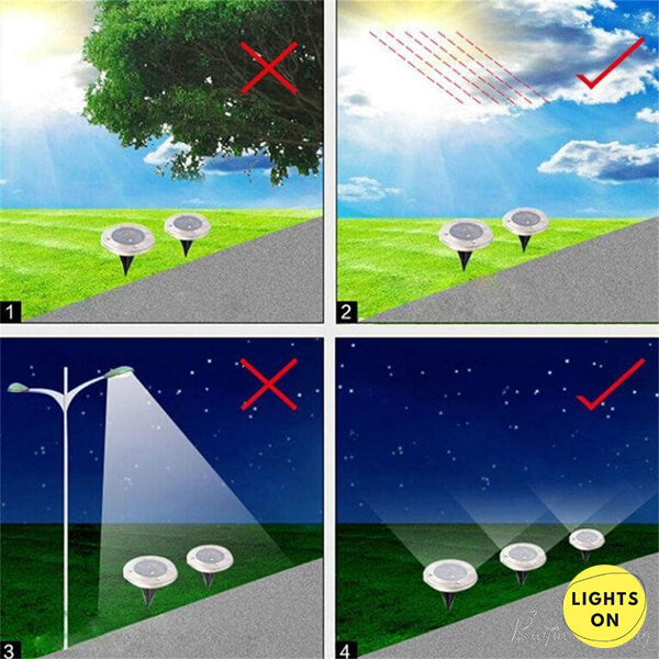 LIGHTSON® - LED SOLÁRNE LAMPY